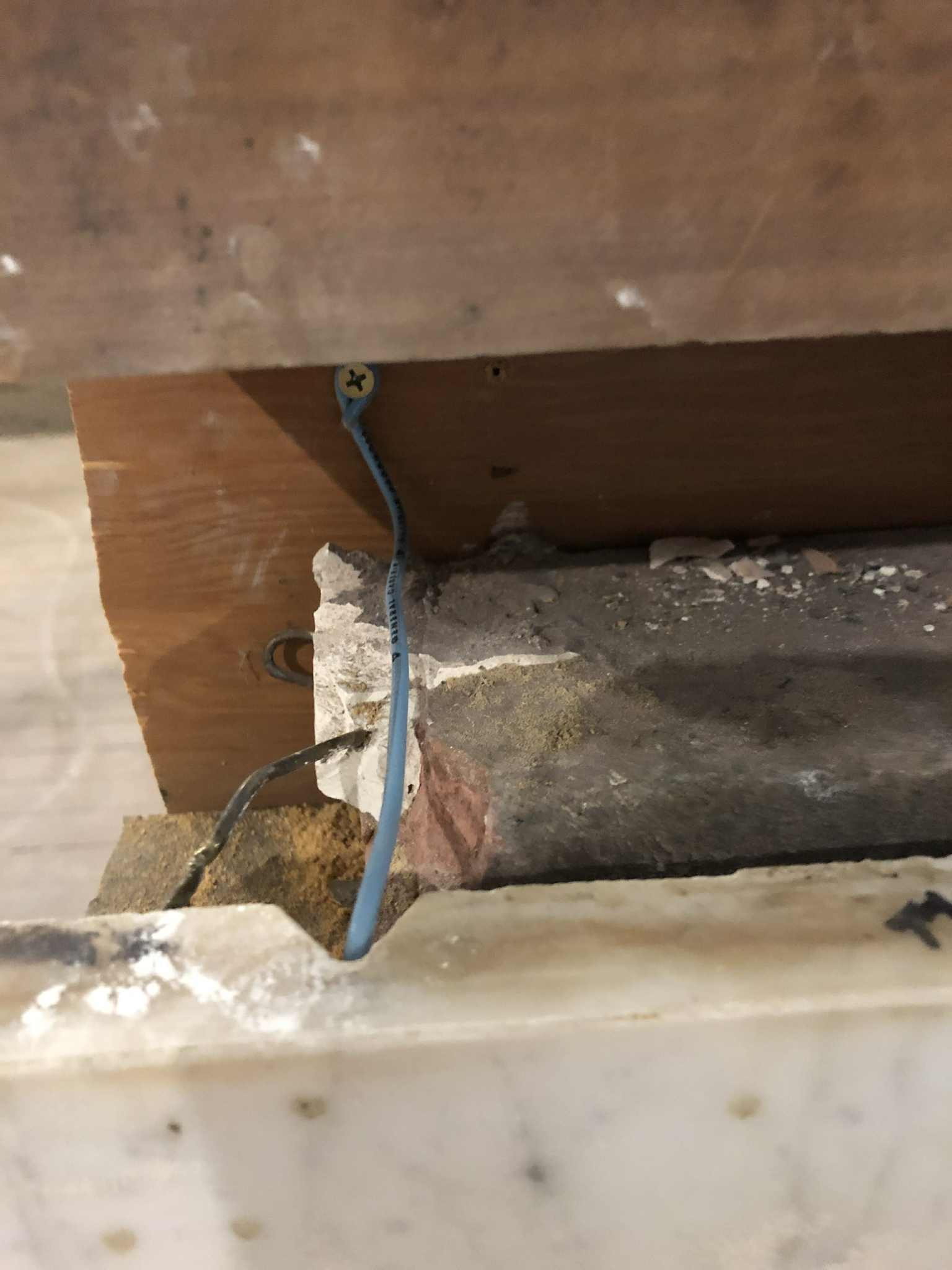 Professional slate floor restoration showing cleaned and sealed slate tiles