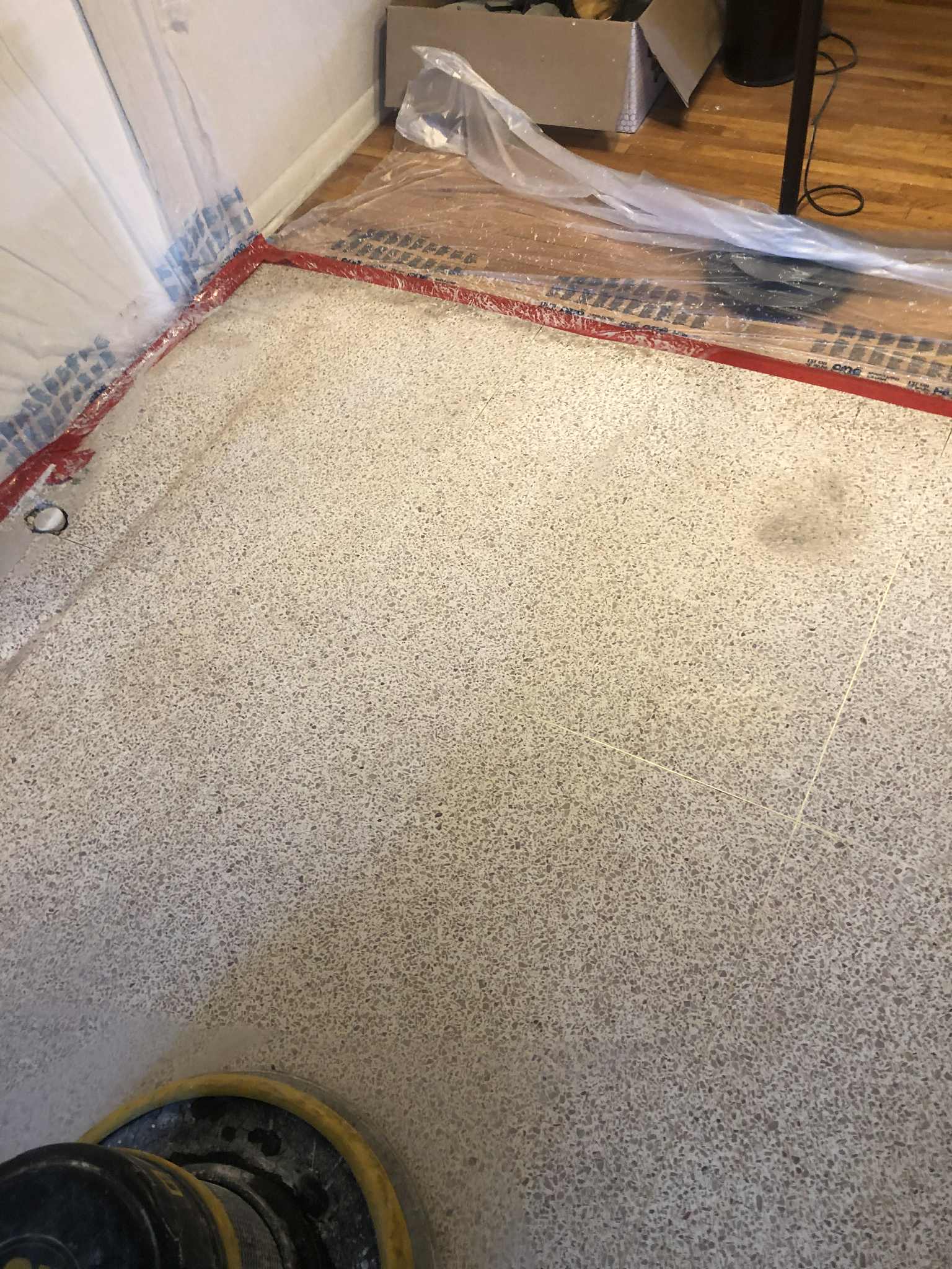 Marble surface restoration and polishing