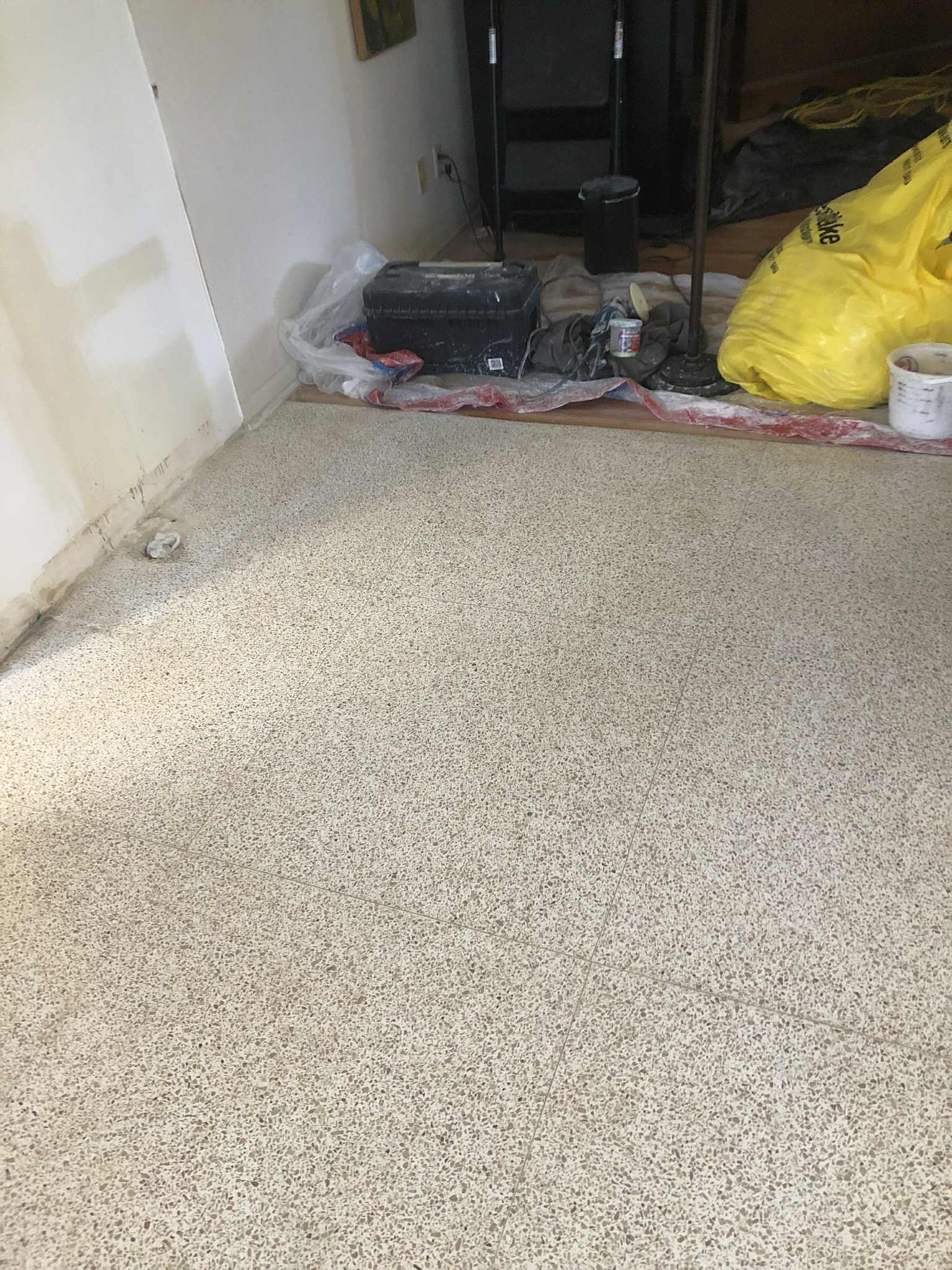 Restored terrazzo flooring in Kansas City